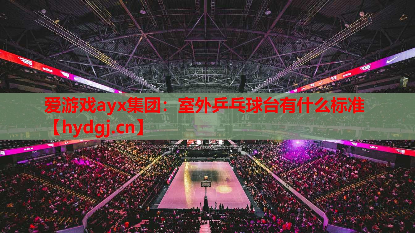 室外乒乓球台有什么标准 室外乒乓球台有什么标准
